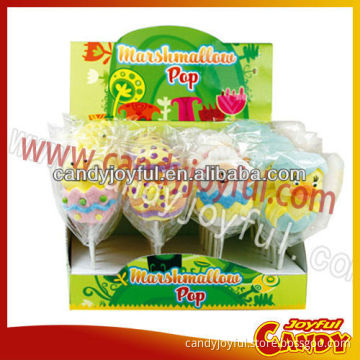 Easter candy / marshmallow lollipop